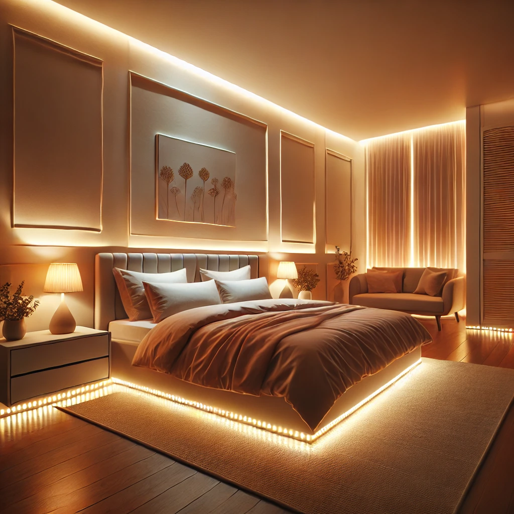 A Relaxing LED Lights for Bedroom - 02