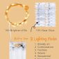 Color Changing Fairy String Lights with Remote and Timer-Brighter LEDs