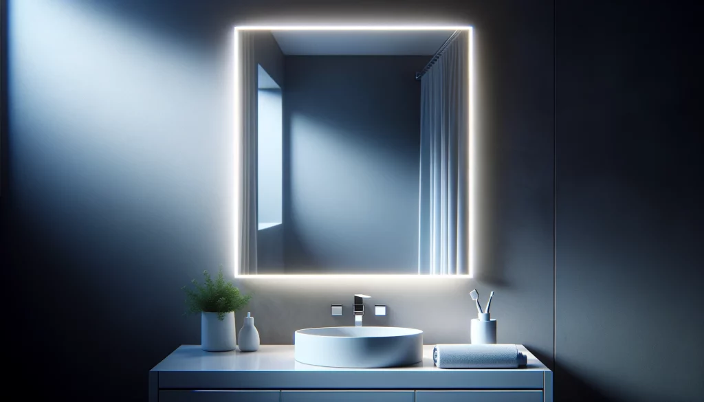 Enhance Your Bathroom Mirror With Backlit Brilliance - 06