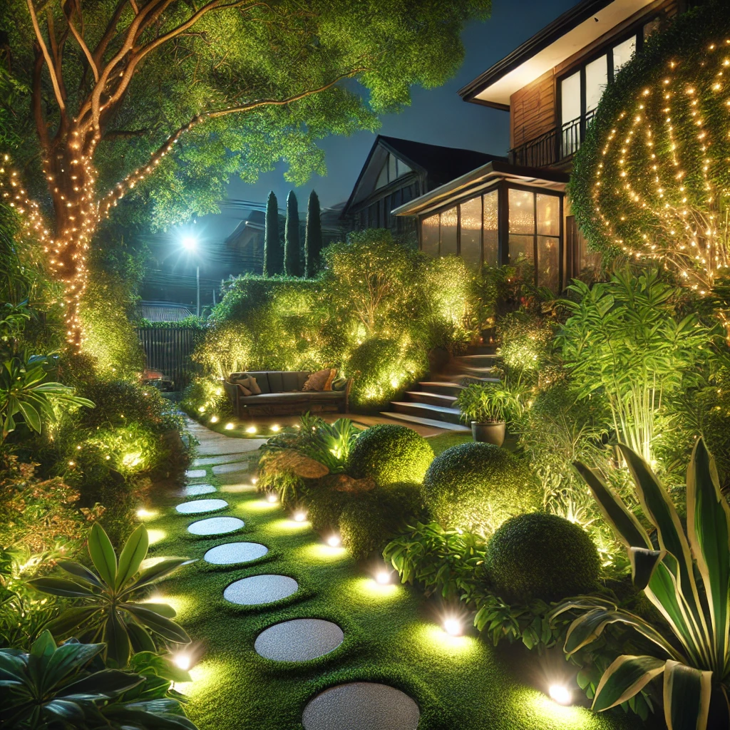 Enhance Your Garden With LED Lights - 04