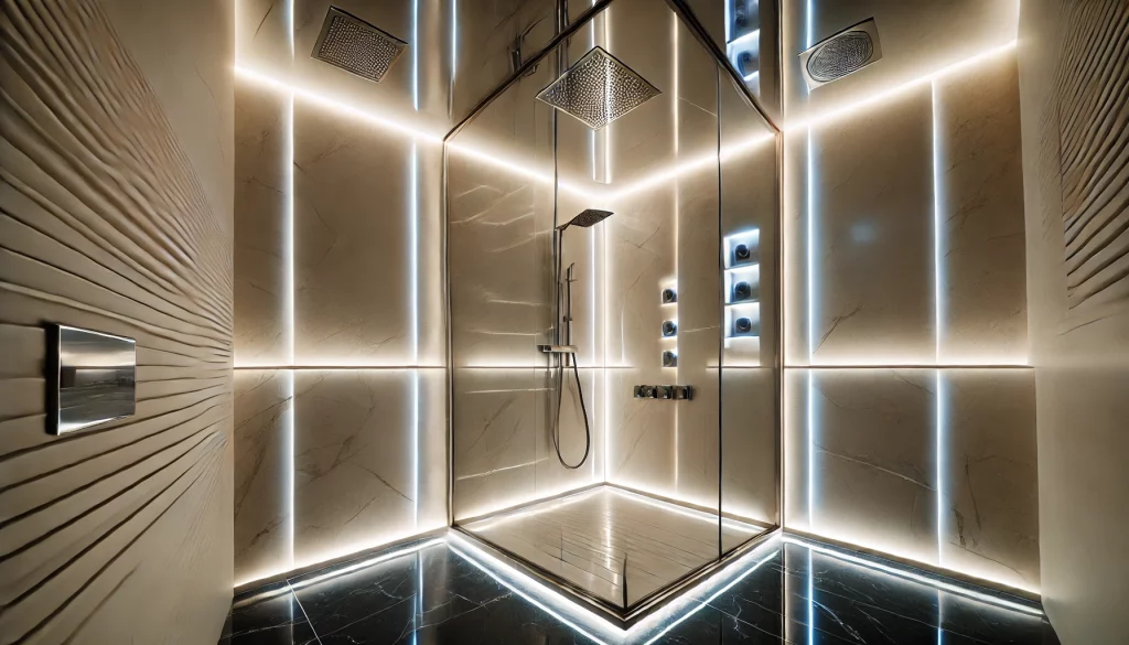 Illuminate Your Bathroom Shower With Waterproof Wonders - 04