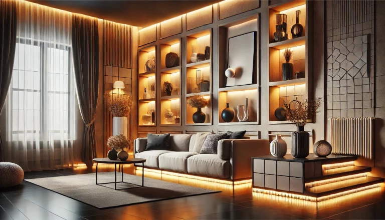 Transform Your Living Room With LED Lights - 01